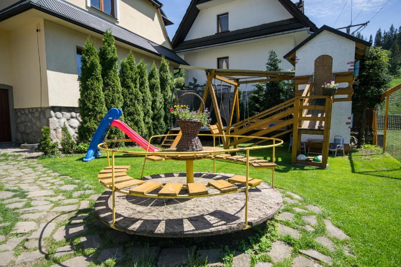 Ciukrowa Chatka Sauna & Jacuzzi Poronin Esterno foto