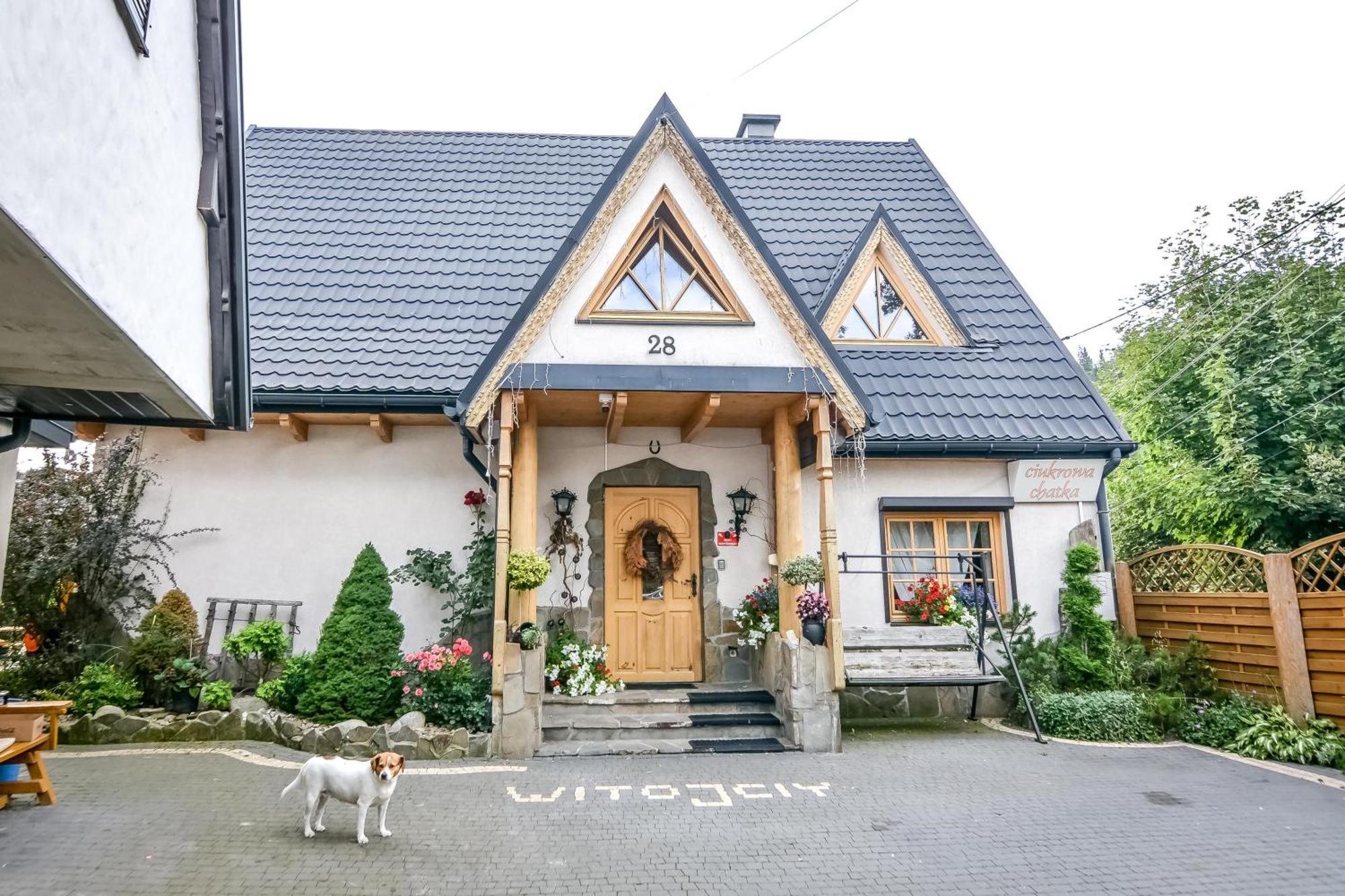 Ciukrowa Chatka Sauna & Jacuzzi Poronin Esterno foto