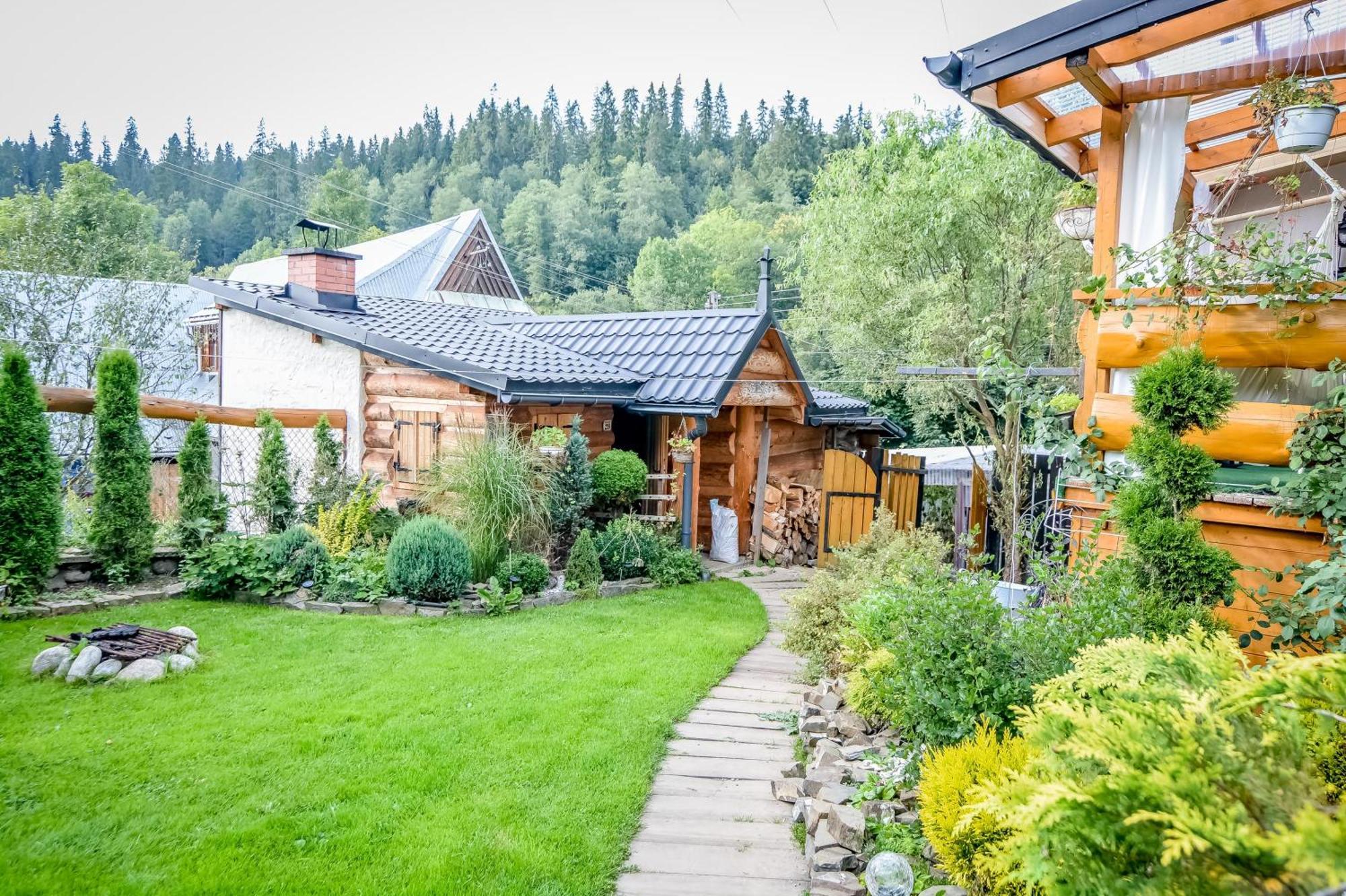 Ciukrowa Chatka Sauna & Jacuzzi Poronin Esterno foto